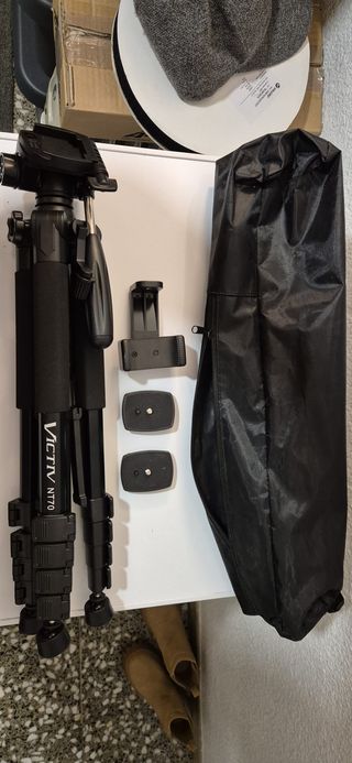 Trípode Victiv 185cm para Móvil y Cámaras