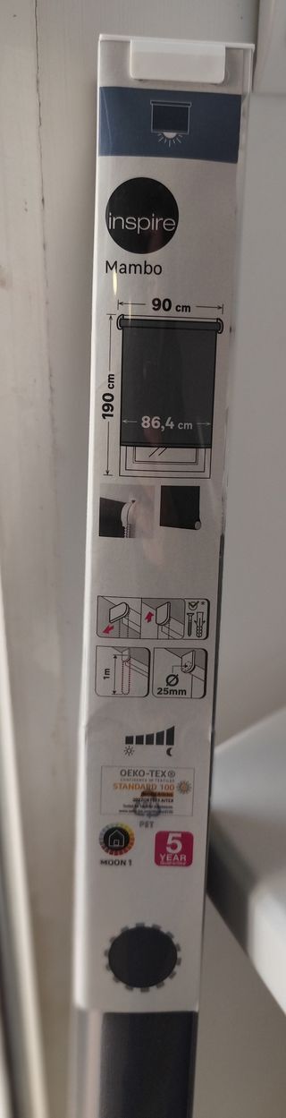 Estor Gris Inspire Mambo 90cm