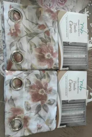 Tende Mastro Bianco Rosa e Oro