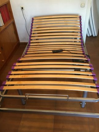 Cama articulada eléctrica con mando