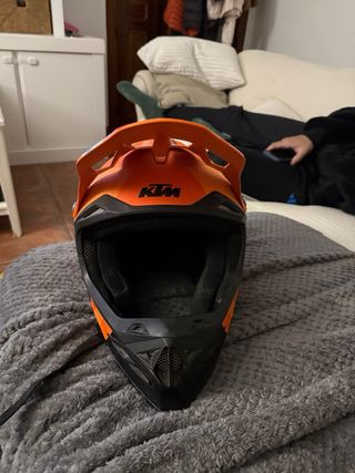 Casco Enduro KTM Talla M Naranja