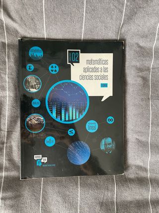 Libro Matemáticas Sociales Bachillerato