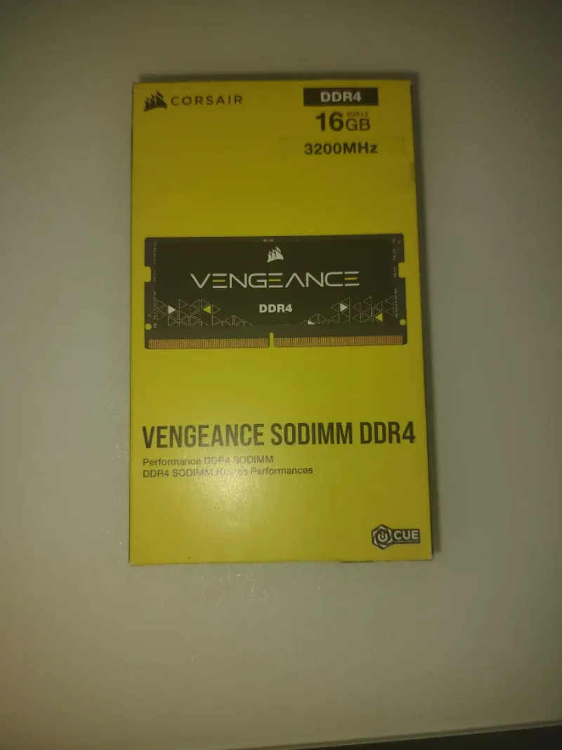 Corsair Vengeance SODIMM DDR4 16GB 3200MHz (2X8GB)