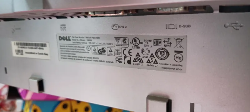 Monitor Dell 2009WT afbeelding 2