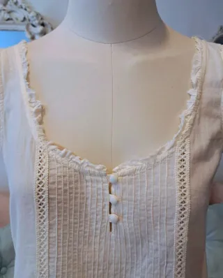 Conjunto Zara Falda y Top Blanco