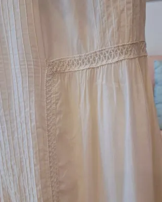 Conjunto Zara Falda y Top Blanco