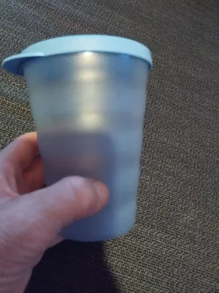 Bicchiere Tupperware Blu