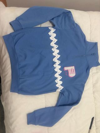 Sudadera Peanuts Celeste
