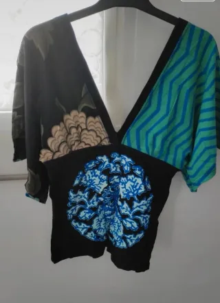 Camiseta Desigual Patchwork