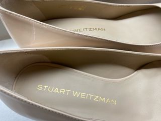 Zapatos Salón Charol Beige Stuart Weitzman Talla 3