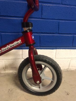 Bici sin pedales Chicco Roja