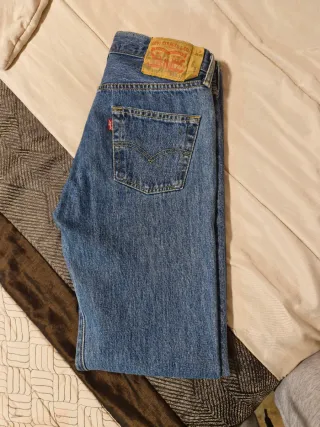 Levi's 501 Jeans Talla 30x32 + Cinturón Cuero.