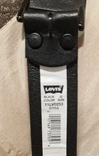 Levi's 501 Jeans Talla 30x32 + Cinturón Cuero.