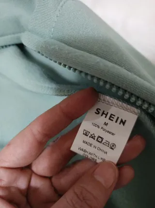 Sudadera con capucha verde