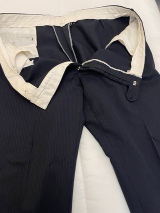 Traje de vestir caballero, azul marino