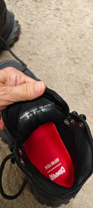 Botas Camper Gore-tex Negras