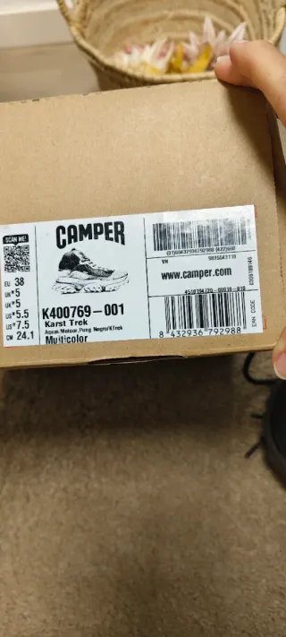 Botas Camper Gore-tex Negras