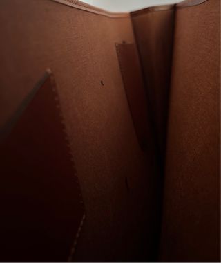 Maletín de piel RM Sanchez marrón