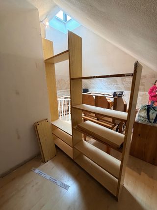 Estantería modular madera 11 baldas configurables