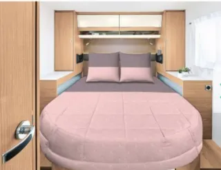 Artículo de camping edredón autocaravana cama isla