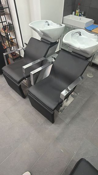 Lavacabezas de peluquería de diseño