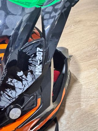 Casco Motocross SHIRO MX-307 Niño/Adolescente