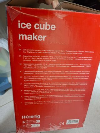 Máquina de hielo HKoenig
