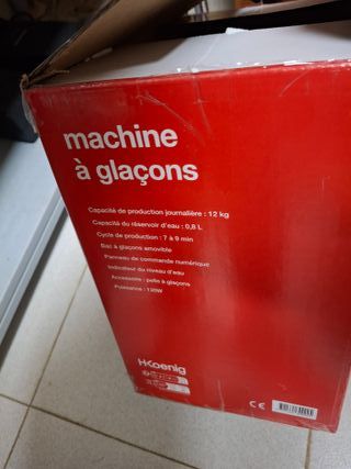 Máquina de hielo HKoenig