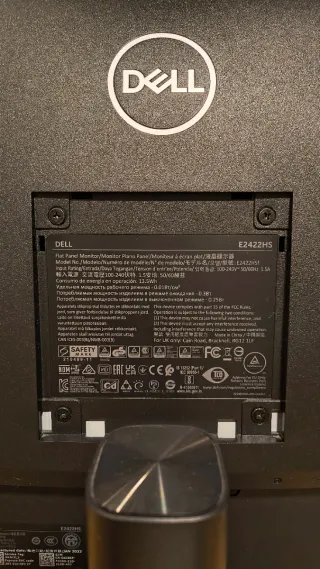 Monitor Dell 24 pulgadas