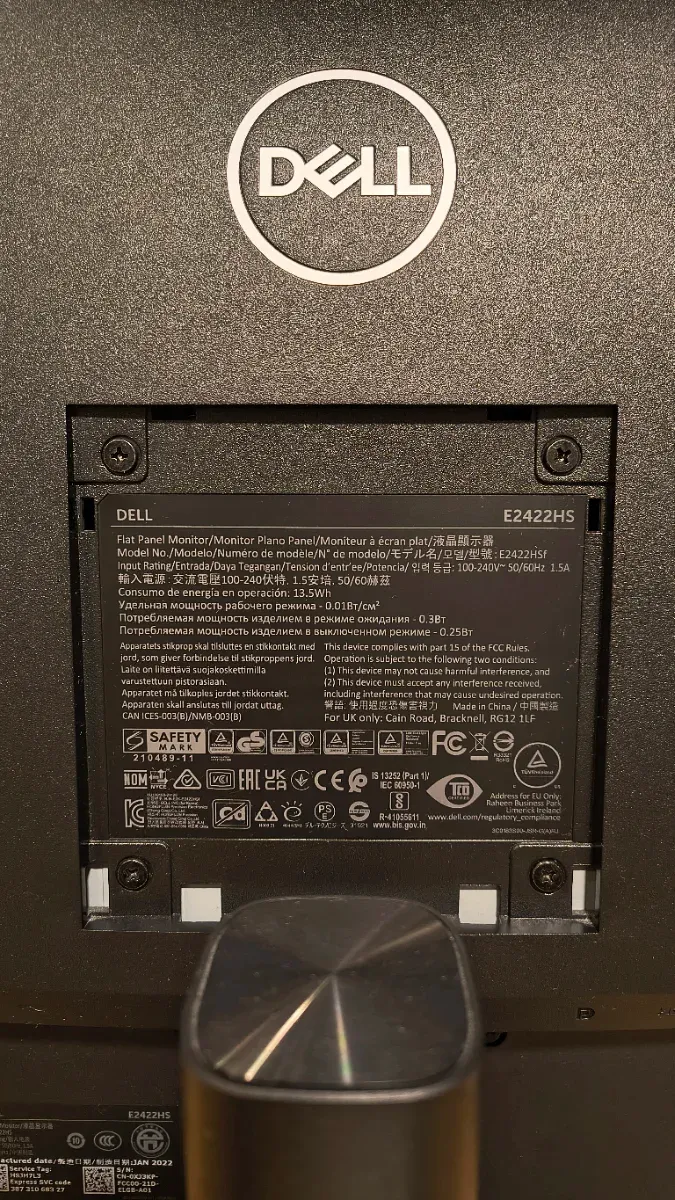 Monitor Dell 24 pulgadas afbeelding 7