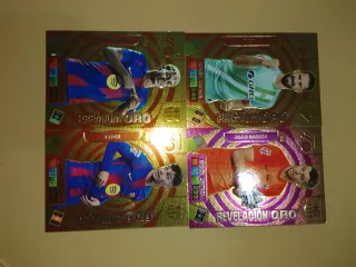 Cromos Premium Oro Fútbol
