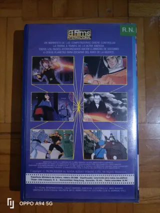 Película VHS Guardianes de la Tierra