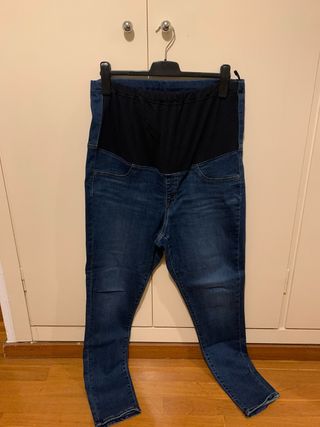 Lote 7 pantalones premamá vaqueros