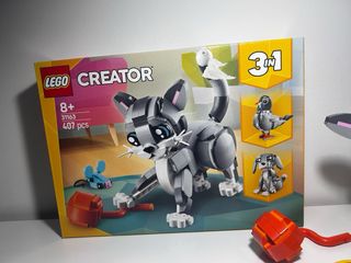 Lego Creator 31163 Gato con raton comedero y juget