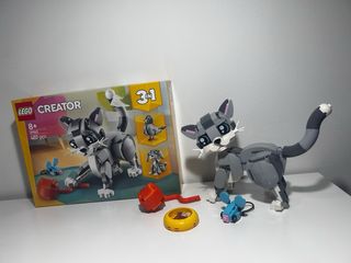 Lego Creator 31163 Gato con raton comedero y juget