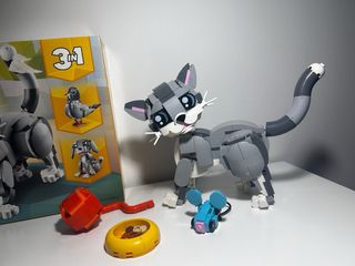 Lego Creator 31163 Gato con raton comedero y juget
