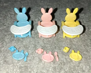 Trillizos familia conejos Sylvanian Families