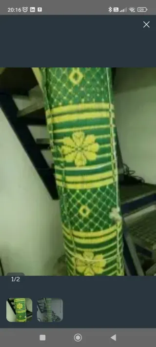 Alfombra avance caravana, exterior patio o jardín