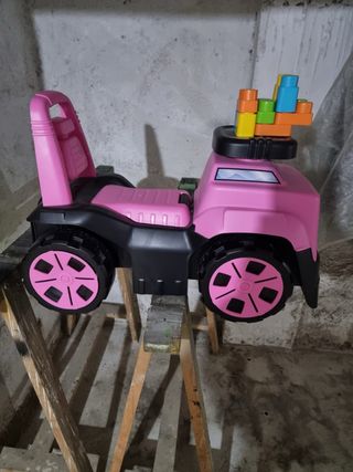 Correpasillos Coche SUV Molto Rosa 3 en 1