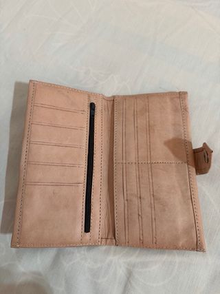 Cartera de piel estilo árabe
