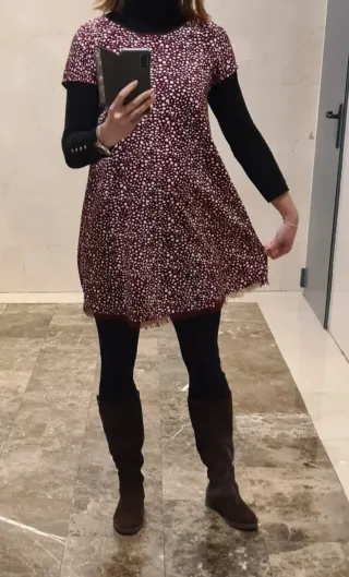 Vestido Amichi TL granate