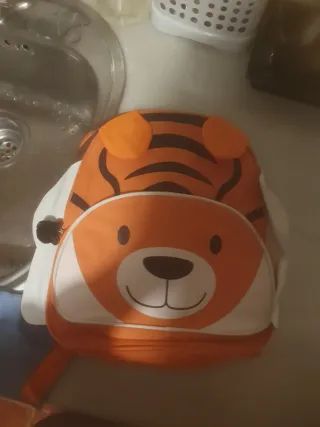 Mochila infantil diseño tigre