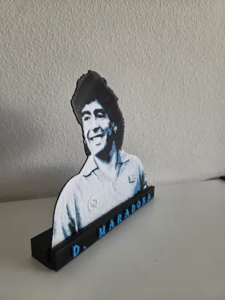 Diego Maradona 3D Calcio Napoli