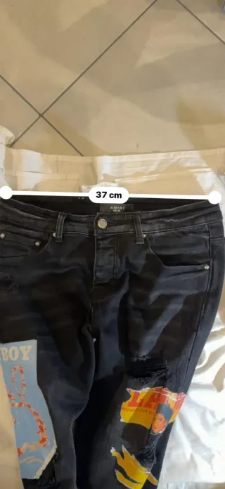 Jeans Amiri x Playboy Neri