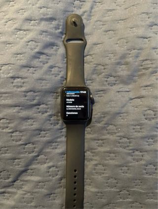 Apple Watch Series 3 Negro con Cargador