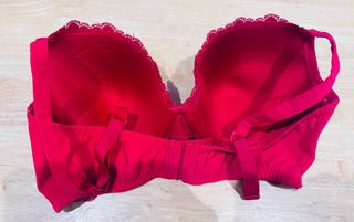 Sujetador Etam 100D encaje rojo