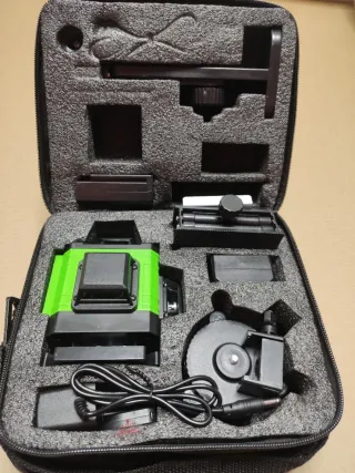 Nivel láser verde 4D 16 líneas, Horizontal/Vertica