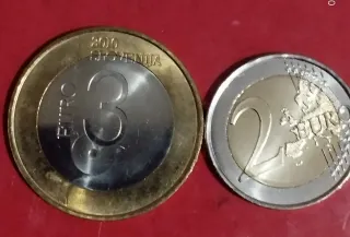 Monete da 3 euro Slovenia