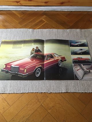 Catálogo Ford Thunderbird 1977