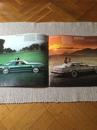 Catálogo Ford Thunderbird 1977